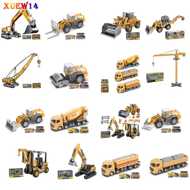 Xe Tải Đồ Chơi Đa Năng Công Trường Cho Bé