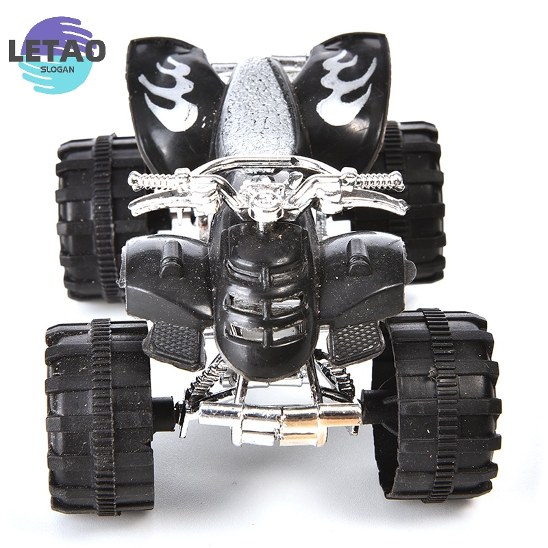 1 chiếc mô hình xe máy bốn bánh kéo lùi bãi biển cho bé trẻ em Đồ chơi trẻ em mới