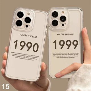 Ốp Điện Thoại Cho iphone 15 pro max 1990 1991 1992 1993 1994 1995 1996 1997 1998 1999 1985 1986 1987 1988 1989 Sự Bảo Vệ