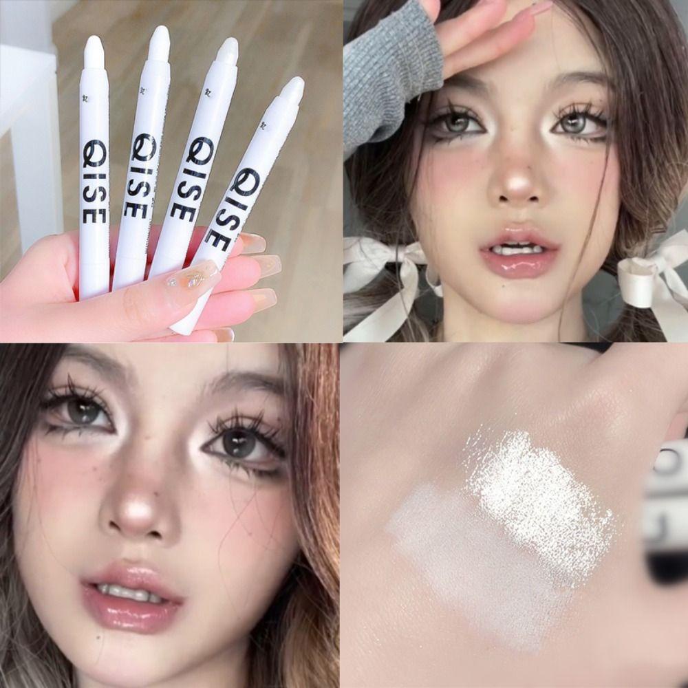 Bút Bắt Sáng Ánh Ngọc Trai Độ Bóng Cao Lấp Lánh Màu Lì Làm Sáng Da Dành Cho Bạn Nữ