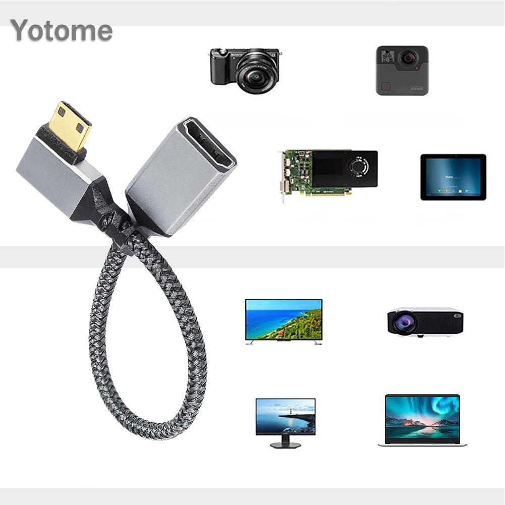 Cáp ChuyểN ĐổI mini hdmi 20cm 4k @ 60hz Chuyên DụNg