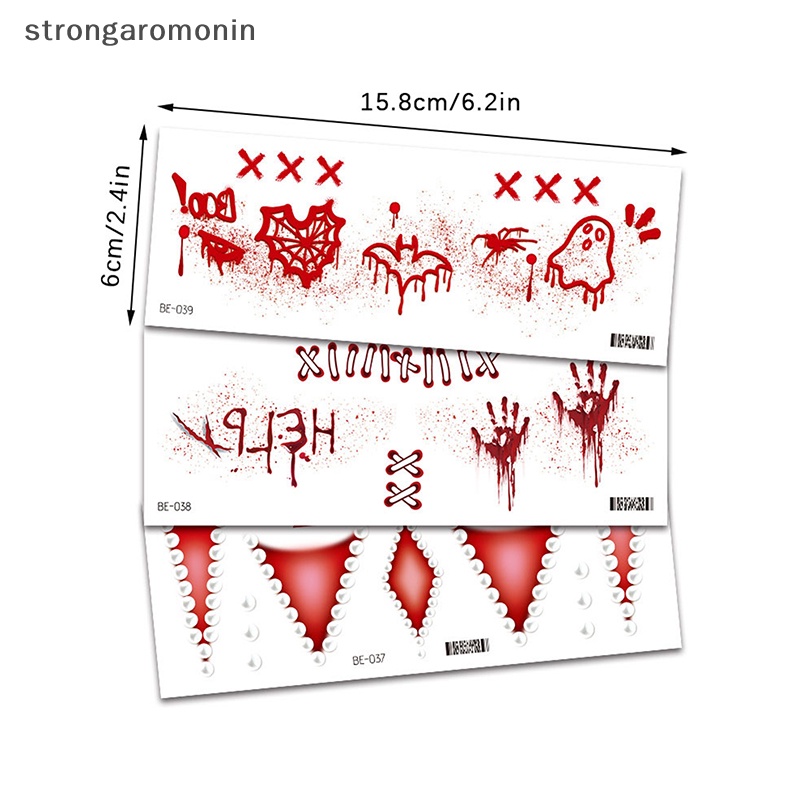 St Miếng Dán Vết Thương Máu Kinh Dị Trang Trí Tiệc halloween