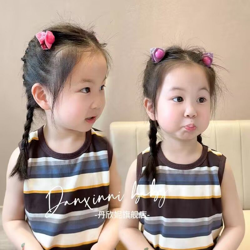 Kẹp Tóc Tai Mèo Hoạt Hình Dễ Thương Cho Bé Gái