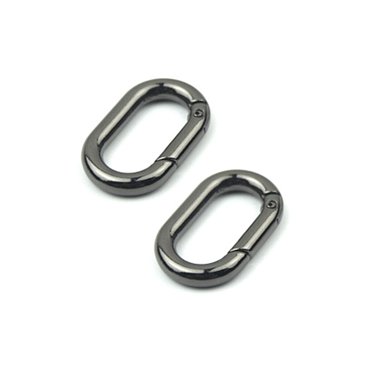 Set 2 Cái Càng Cua Hình Oval Cho Dây Đeo Túi Xách P2113