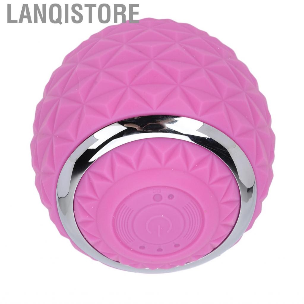 Lanqistore Vibrating  Ball Electric Rechargeable Deep Tissue Trigger Point Massag EO