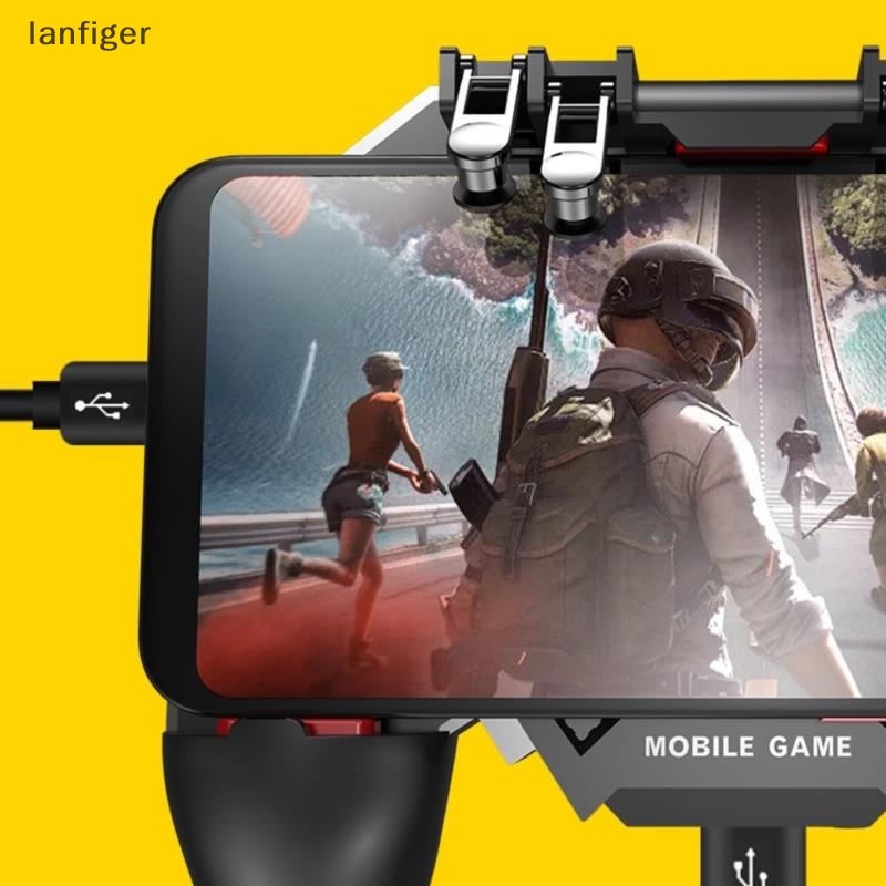 Tay Cầm Chơi Game ak77 Sáu Ngón Tay Cho iphone android pubg mobile