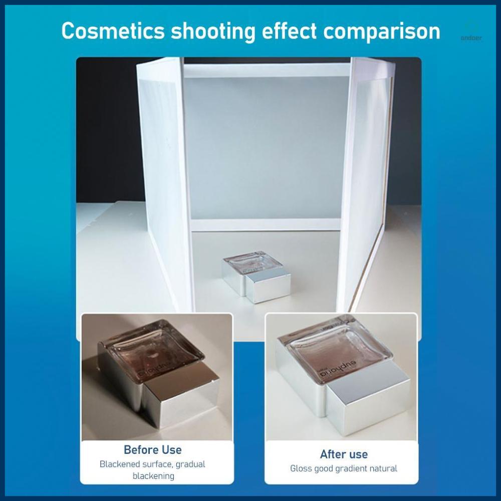 Foldable V-Flat Light Diffuser Board - Portable Photography Reflector