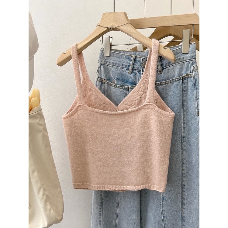 Áo Len Không Tay Thời Trang Xuân Thu Mới Cho Nữ