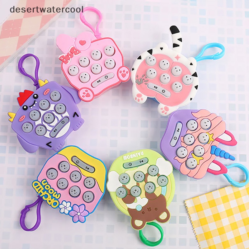 Máy Chơi game Cầm Tay Phát Quang mini In Hình Chuột hamster Hoạt Hình Cho Bé