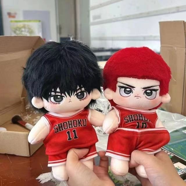 🌟🌠SLAM DUNK🌟🌠20 cm gấu bông SLAM DUNK nhân vật hoạt hình búp bê sang trọng nhồi bông SLAM DUNKSakuragi Hanamichi Rukawa Kaede nhân vật bông búp bê sang trọng