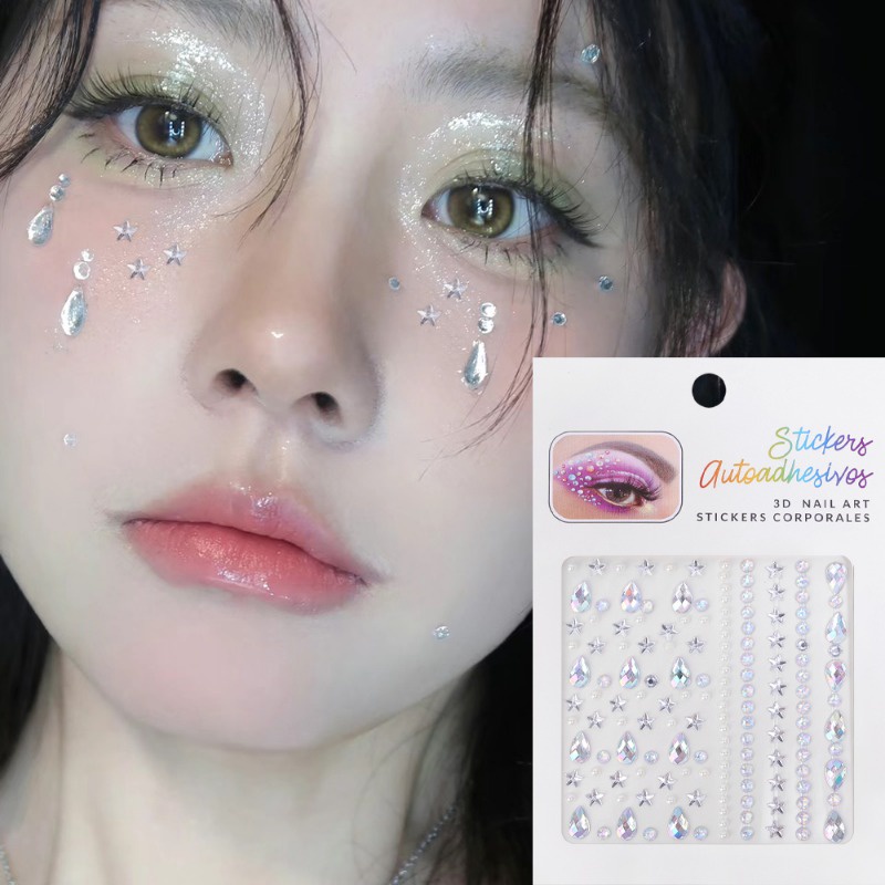 Hạt Đá 3d Bằng acrylic Dùng Trang Trí Móng Tay / Cơ Thể diy