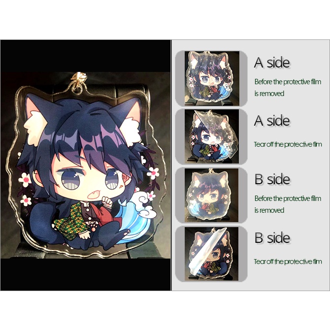 Móc Chìa Khóa Bằng Acrylic In Hình Thám Tử Conan Hidari Syotaro Philip Tokime Kamen Rider W