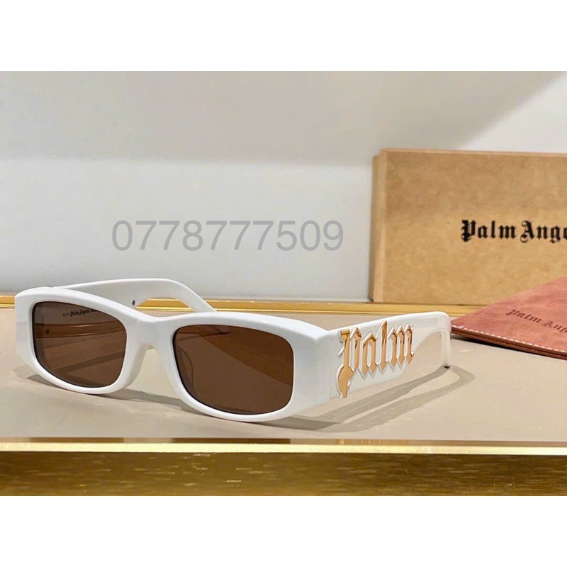 Mắt Kính Hiệu Vuông Nhỏ Cá Tính Y2K !Palm! !Angle! Unisex Phong Cách Hiphop Binz