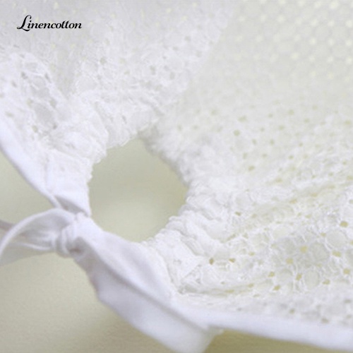 Mũ Rộng Vành Cotton Lanh Dễ Thương Cho Bé Từ 5-24 Tháng Tuổi