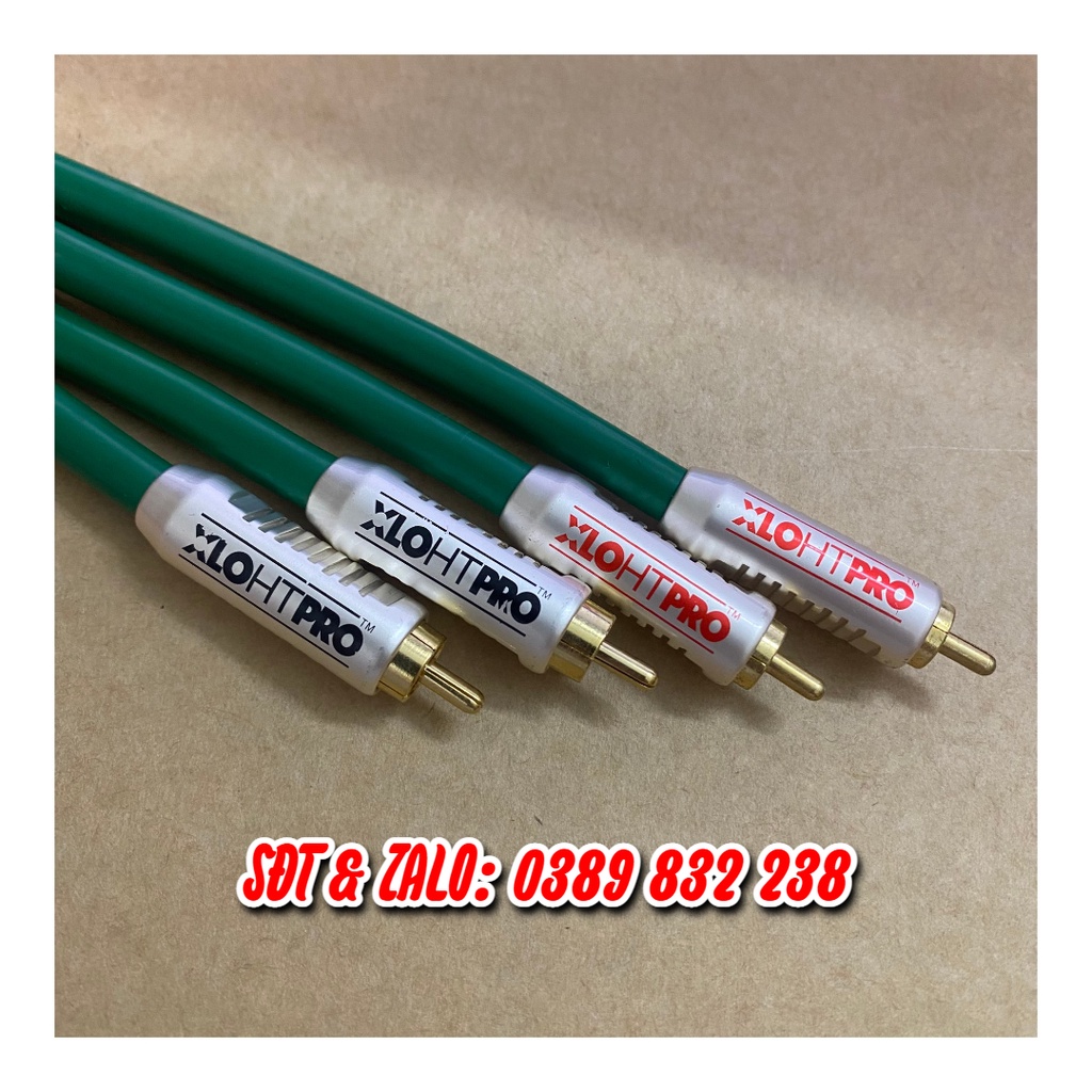 Dây AV McIntosh đầu XLOHTPRO Cao Cấp Mỹ - Hàng Chính Hãng