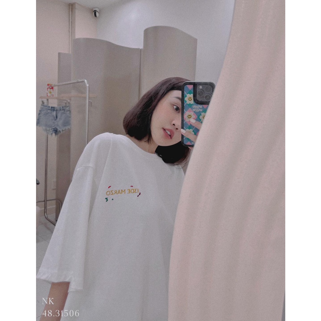 Áo 13de gấu chữ lưng cam