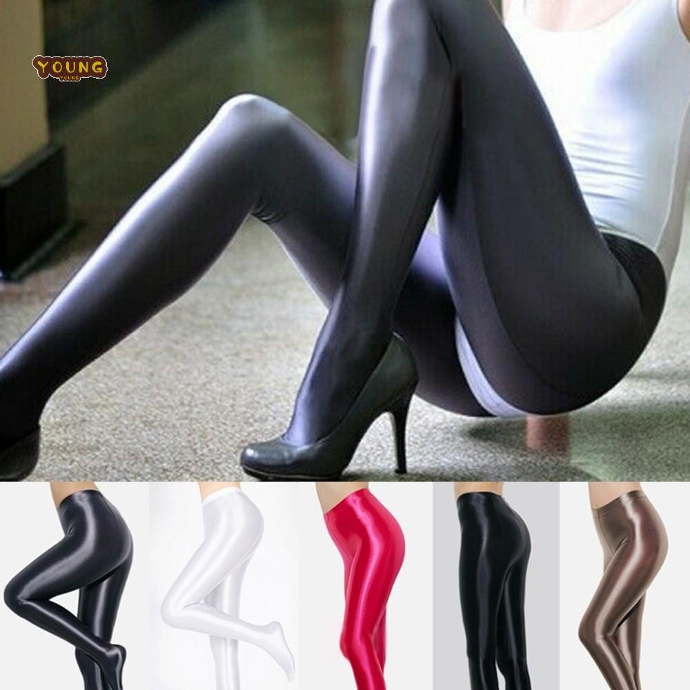 Vớ Nam satin Bóng Lấp Lánh Hở Đáy Quyến Rũ