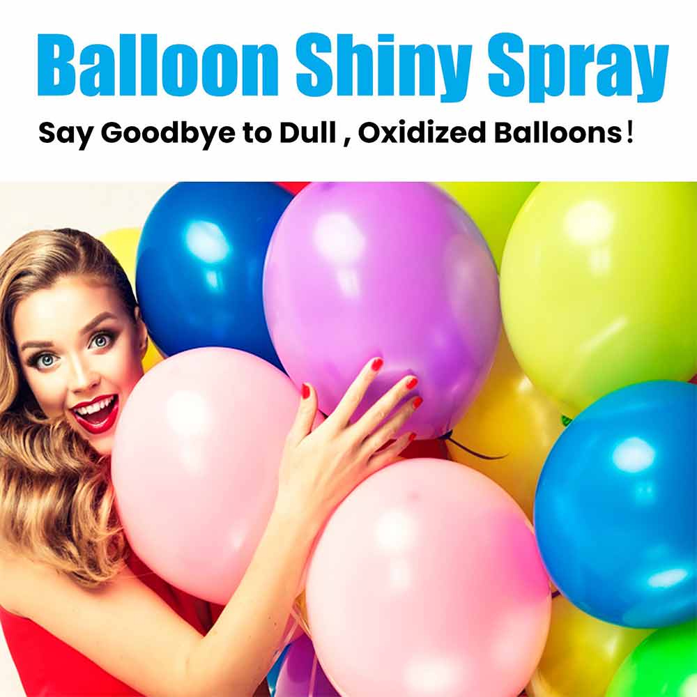1 Bottle Balloon Brightener Polisher Shine Spray Spray