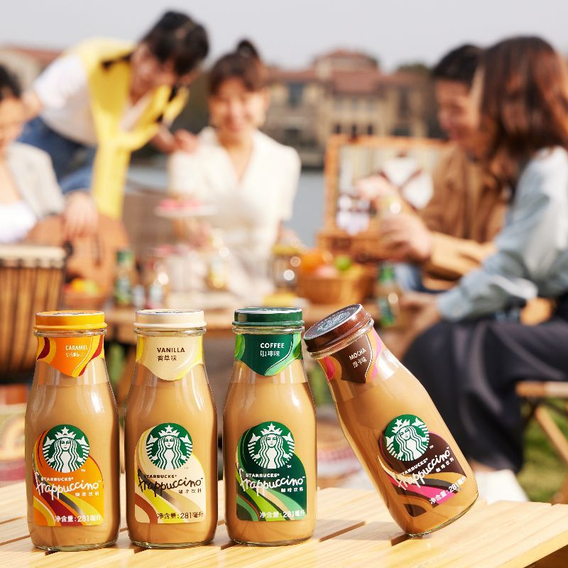 Starbucks Starbucks Frappuccino dừa thơm mocha vani caramel hương cà phê 281ml cà phê Starbucks