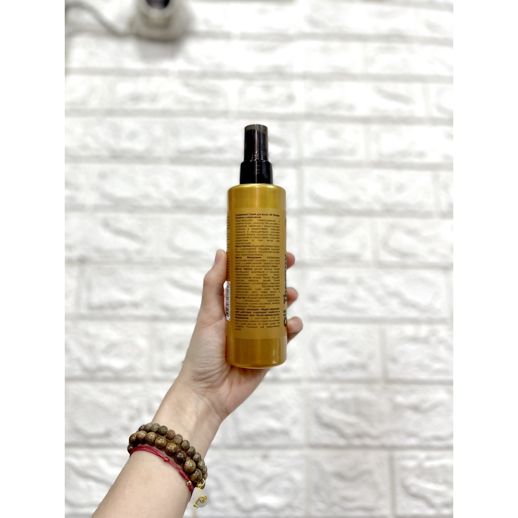 Xịt Dưỡng Tóc Compliment Oil Treatment Nuôi Dưỡng Và Dưỡng Ẩm Tóc