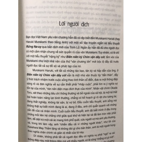 Sách - Biên Niên Ký Chim Vặn Dây Cót