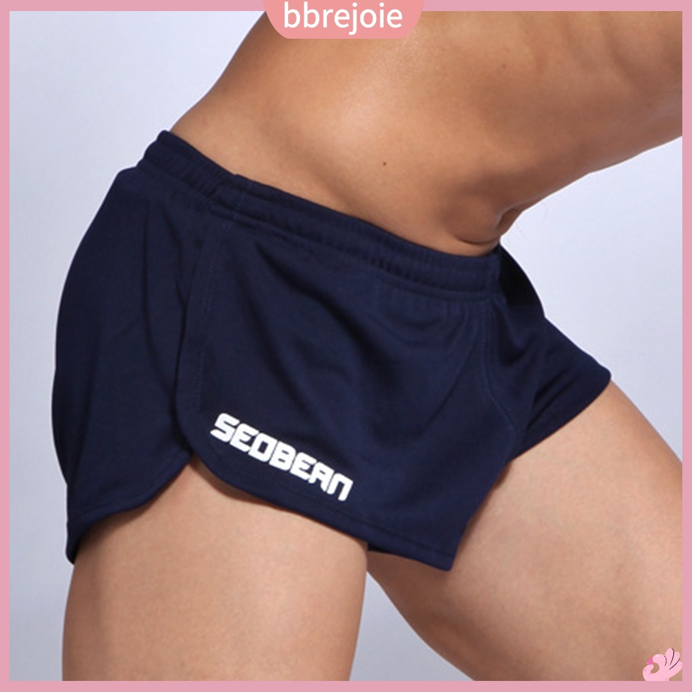 Quần Lót boxer Thể Thao Dáng Rộng Màu Trơn Thoải Mái Mặc Ở Nhà Cho Nam
