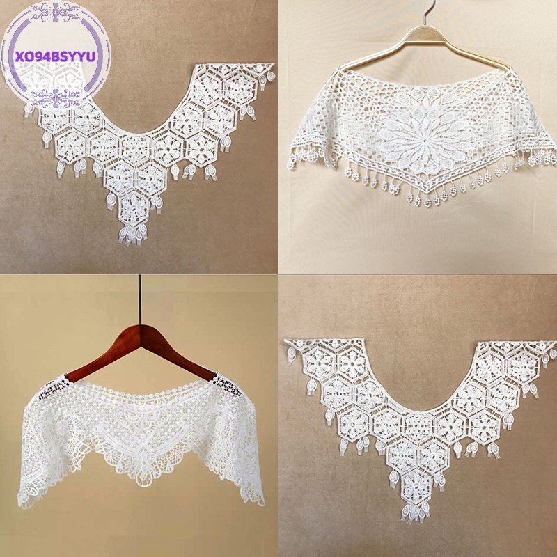 Xo94bsyyu Khăn Choàng Ren Rỗng Màu Trơn Thanh Lịch Thời Trang Xuân Hè Cho Nữ vn