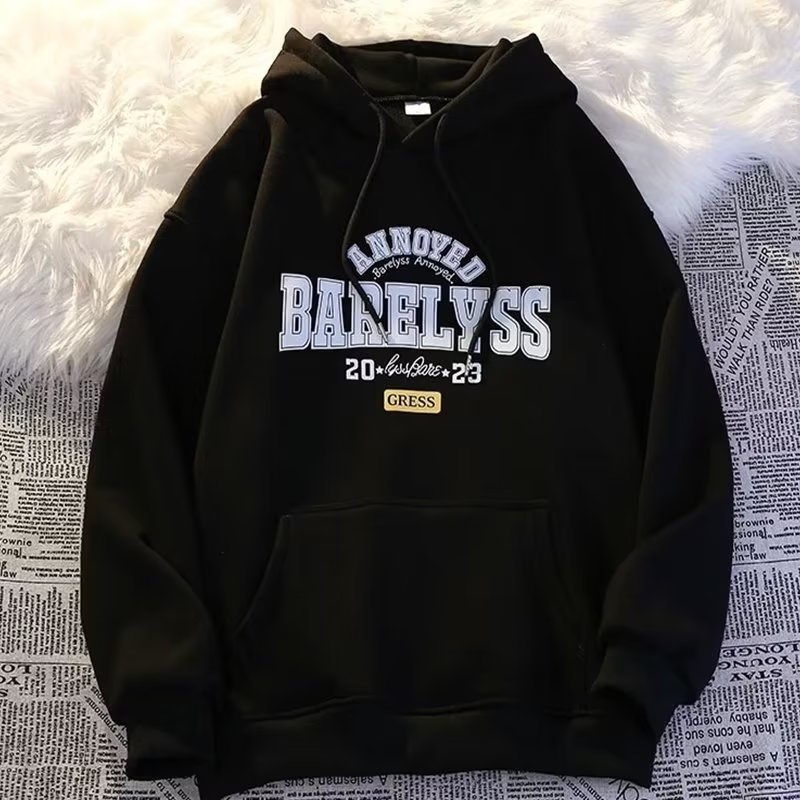 Áo hoodie Lông Cừu Dày Dặn Dáng Rộng Thời Trang vintage Mỹ 300g 4 Màu Tùy Chọn m-4xl Cho Nam