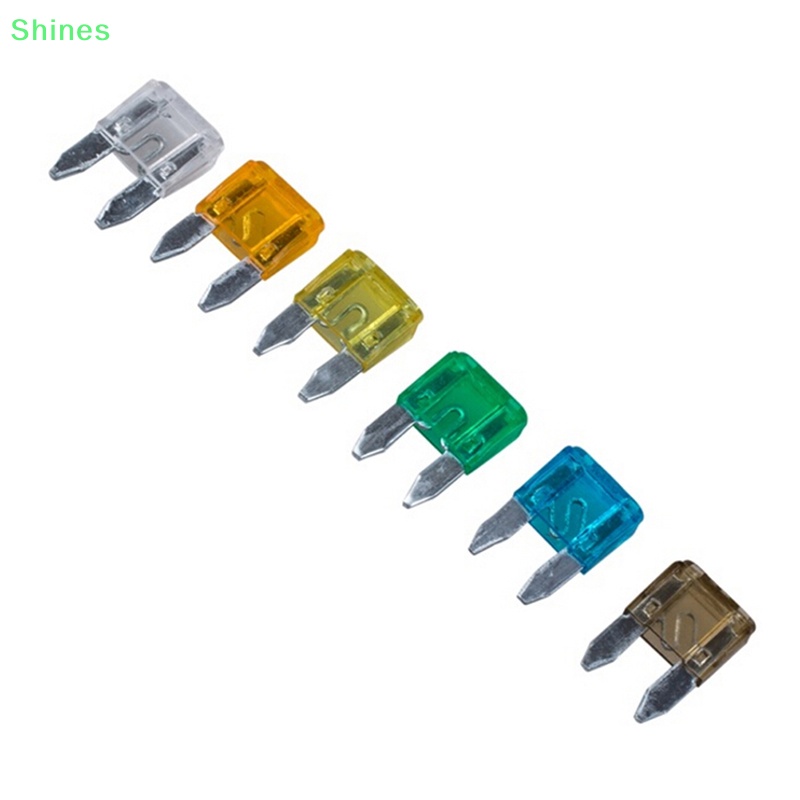 Shines Set 60 Cầu Chì mini 5a 10a 15a 20a 25 / 30a vn Cho Xe Hơi