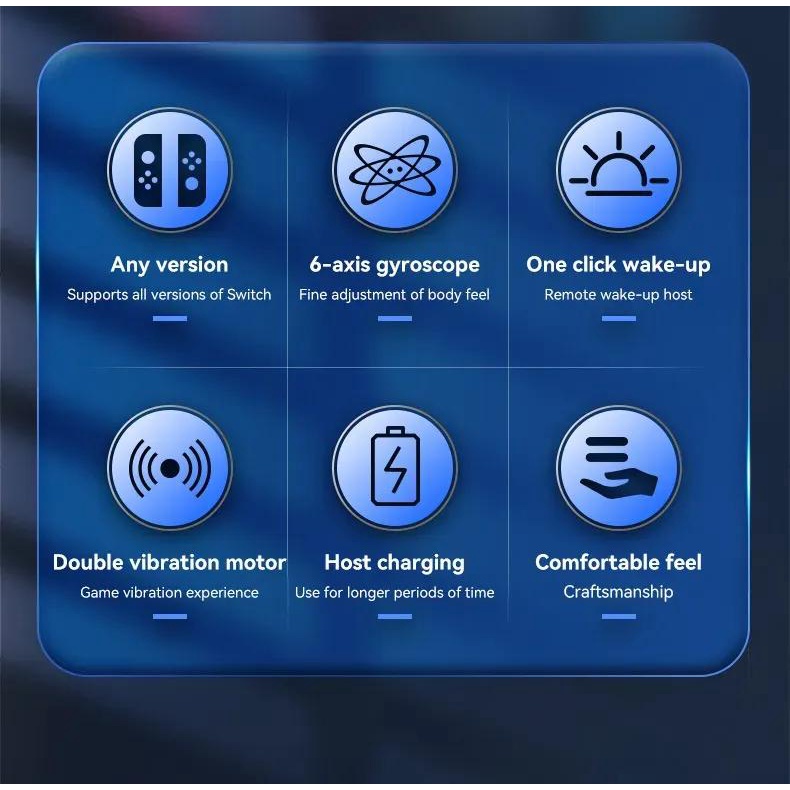 Joypad Tay Cầm Điều Khiển Chơi Game bluetooth Trái Phải Cho nintendo switch rgb