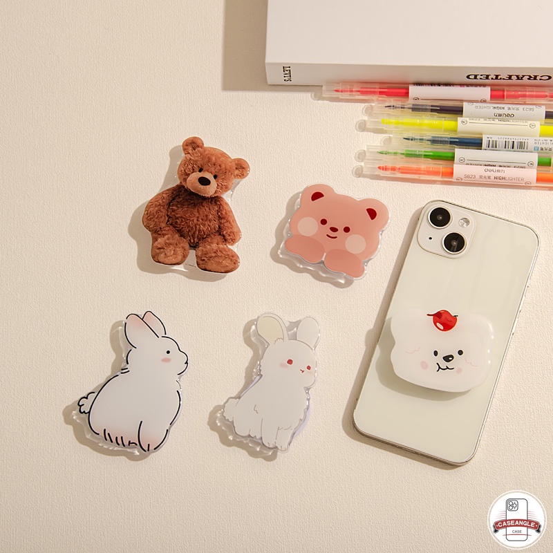 Giá Đỡ Điện Thoại Dạng Gập Hình Hoạt Hình puppy pochacco Dễ Thương Thời Trang Cá Tính Cho Điện Thoại Di Động kuromi hello kitty