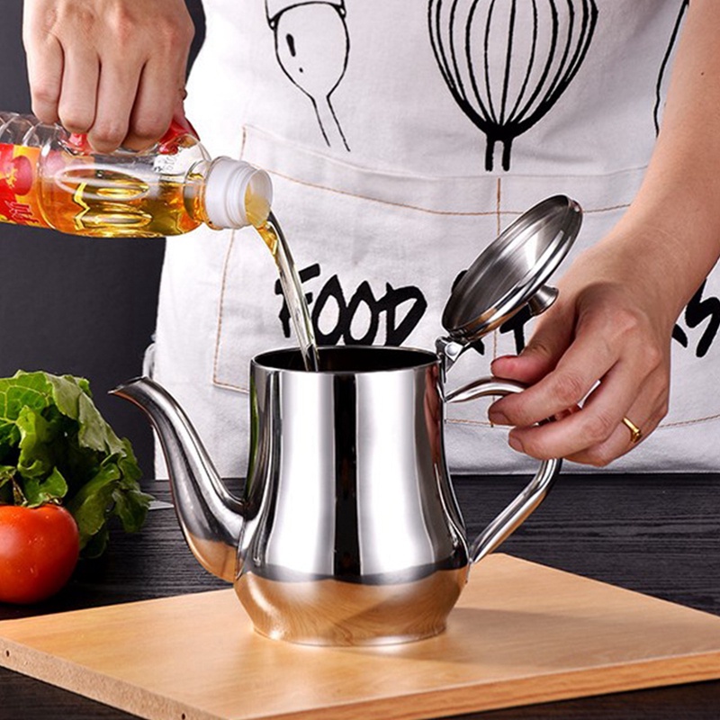 Aayetd Bình Lọc Dầu Bằng Thép Không Gỉ Cho Nhà Hàng