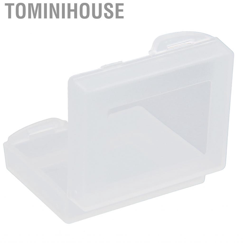 Tominihouse Storage Box Durable Plastic White Transparent Sports