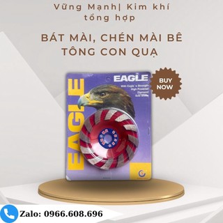 Bát mài, chén mài bê tông Con Quạ phi 100mm hàng tốt.