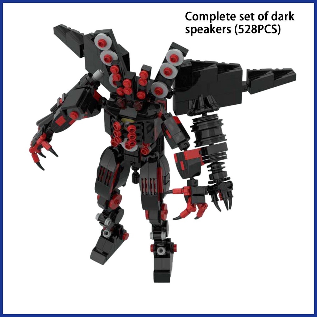 Skibidi Bộ Đồ Chơi Lắp Ráp Máy Ảnh Có Âm Thanh Và Máy Ảnh Độc Đáo Cho Bé