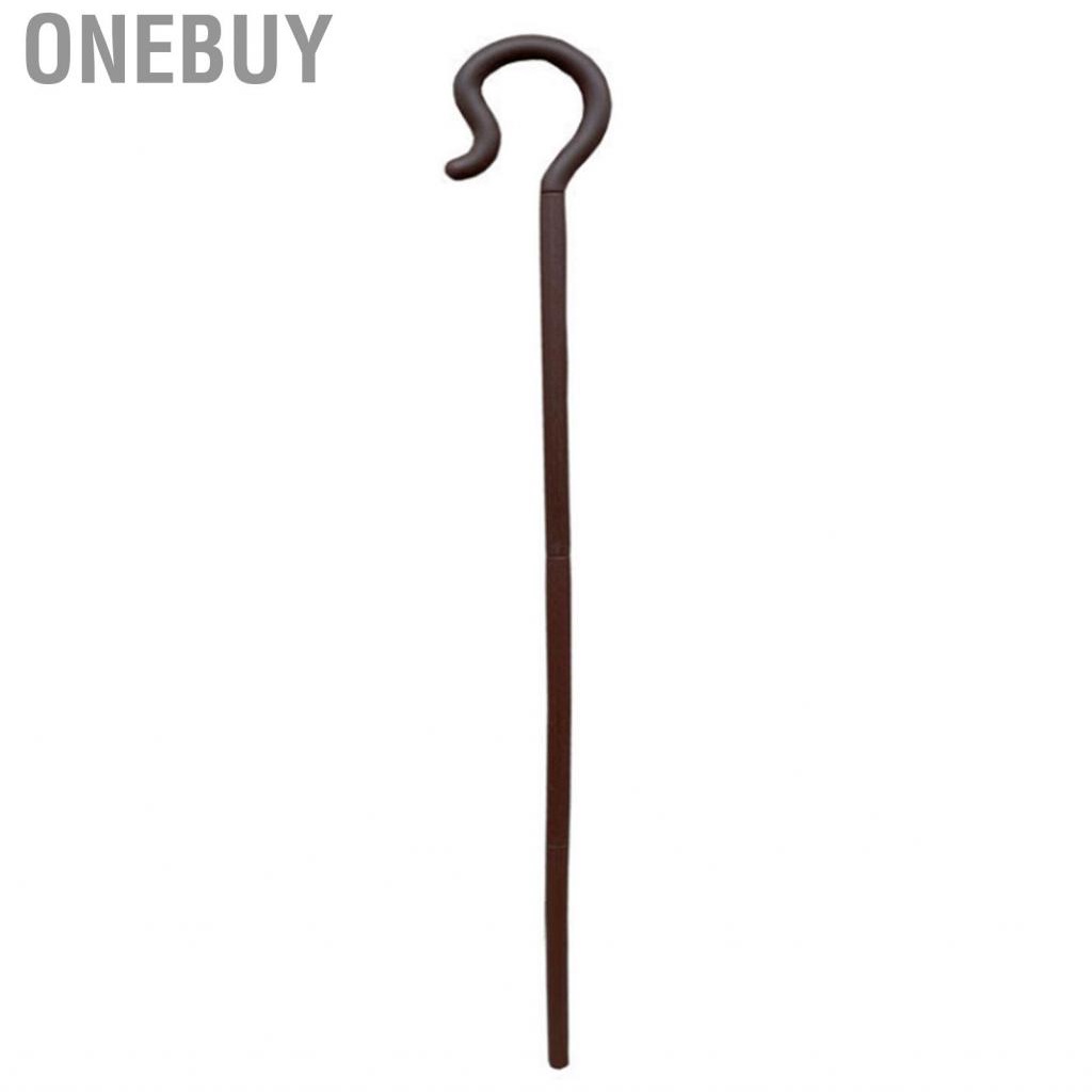Onebuy Shepherd Cane  Halloween Decorative Props Egypt Pharaoh Scepter for Stage Performances