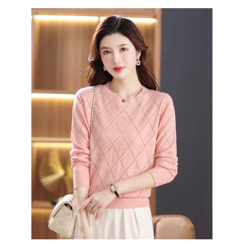 Mới Áo sweater Dệt Kim Thời Trang Mùa Thu Cho Nữ