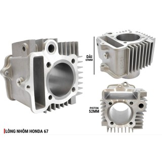 Lòng nhôm 67 trái 52,5 54 dài 78 69 đóng số 49cc ate racing