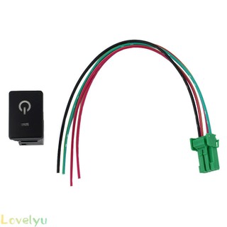 ⭐LOVE⭐ Push Switch Power Lights Blue Push Button Switch Camera Lights LED Light Bar