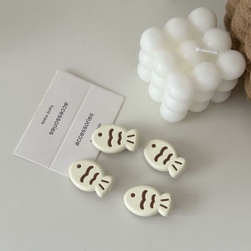 1 Kẹp Tóc Cá Kaki Hình Cá Cho Nữ