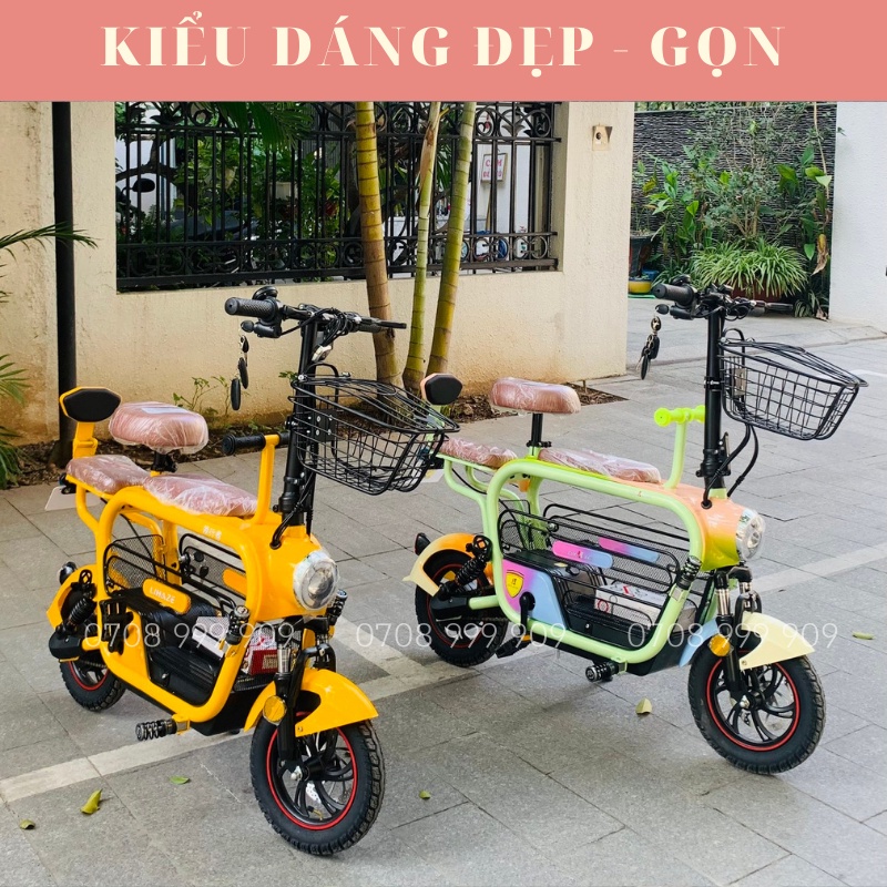 Xe điện Lihaze 3 yên dung lượng pin 15a - Xe điện Lihaze Dylex 2023