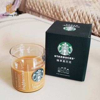 Starbucks Cốc Uống Cà Phê / Cappuccino Bằng Thủy Tinh Chịu Nhiệt Cao