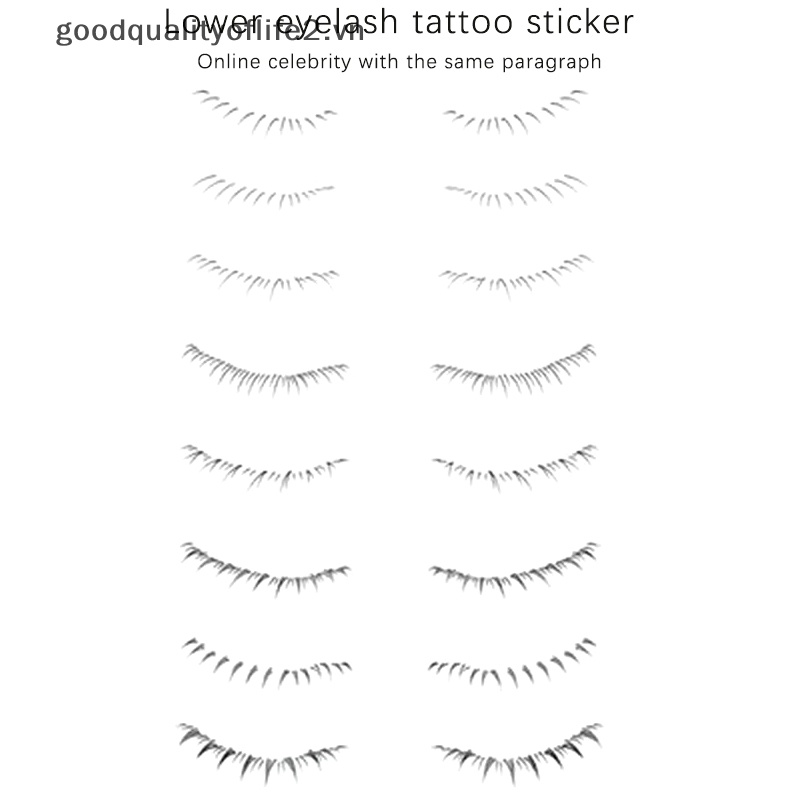 Hình Xăm Dán Nối Mi Giả Tự Nhiên Như Thật Cho Người Mới Bắt Đầu