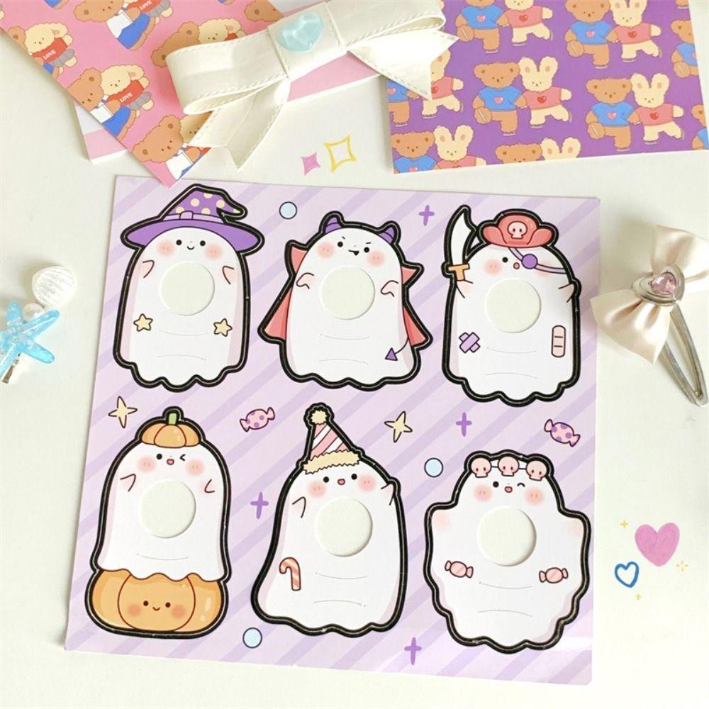 Dyruidoj1 Kẹo Mút Giấy Họa Tiết Hoạt Hình Phong Cách Hàn Quốc Độc Đáo diy