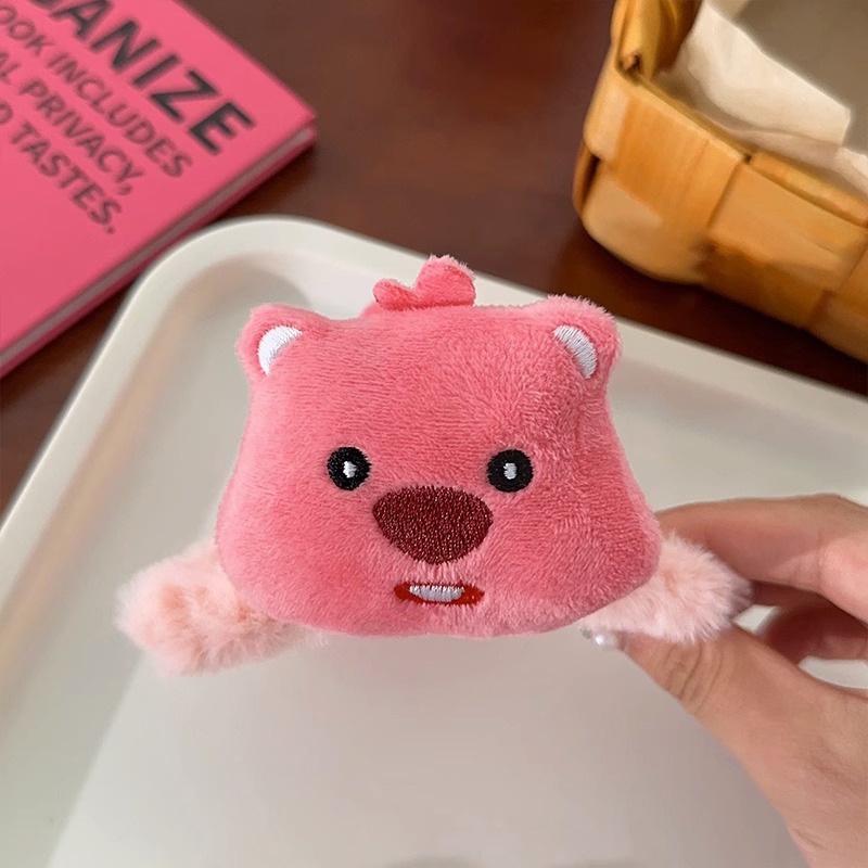 Loopy búp bê dễ thương tóc tie tóc clip dễ thương cô gái tóc tie tóc dây bangs kẹp tóc bên