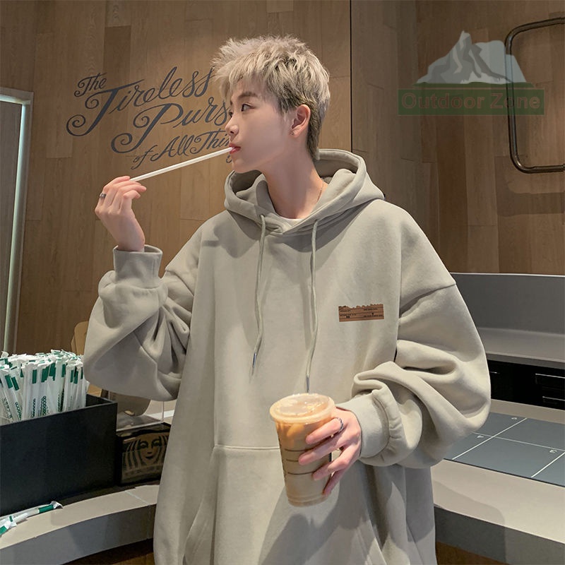 Áo hoodie Thời Trang Thu Đông 2023 Phong Cách retro Mỹ Cho Nam