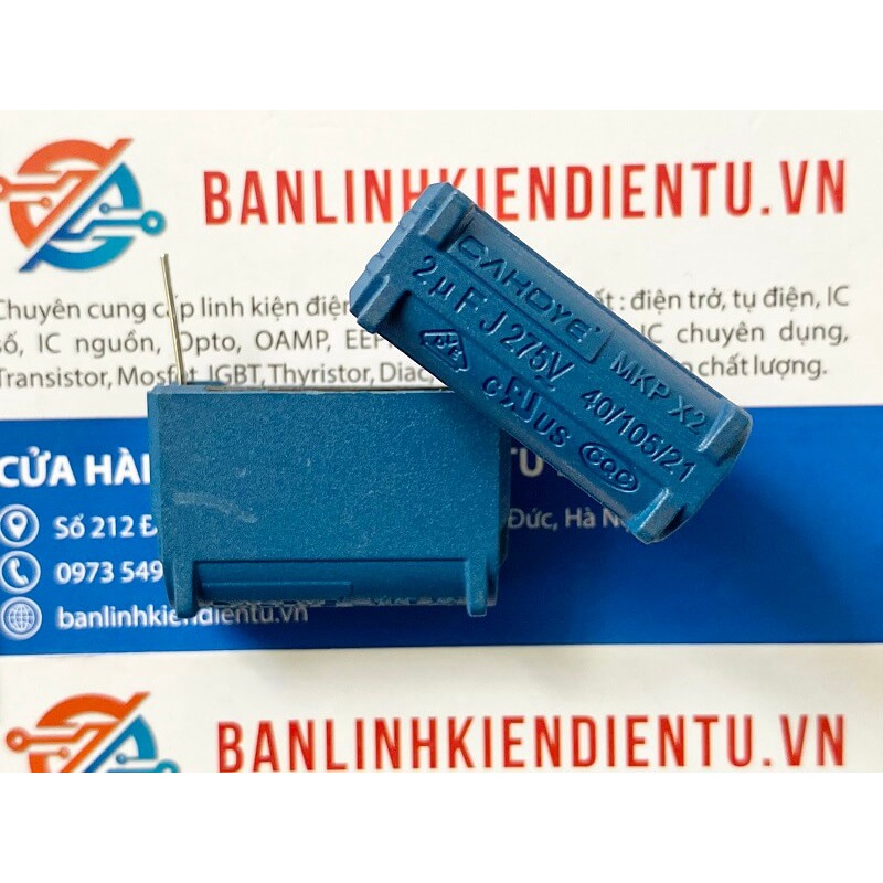 Tụ bếp từ CAHOYE 2uF 275V P=27