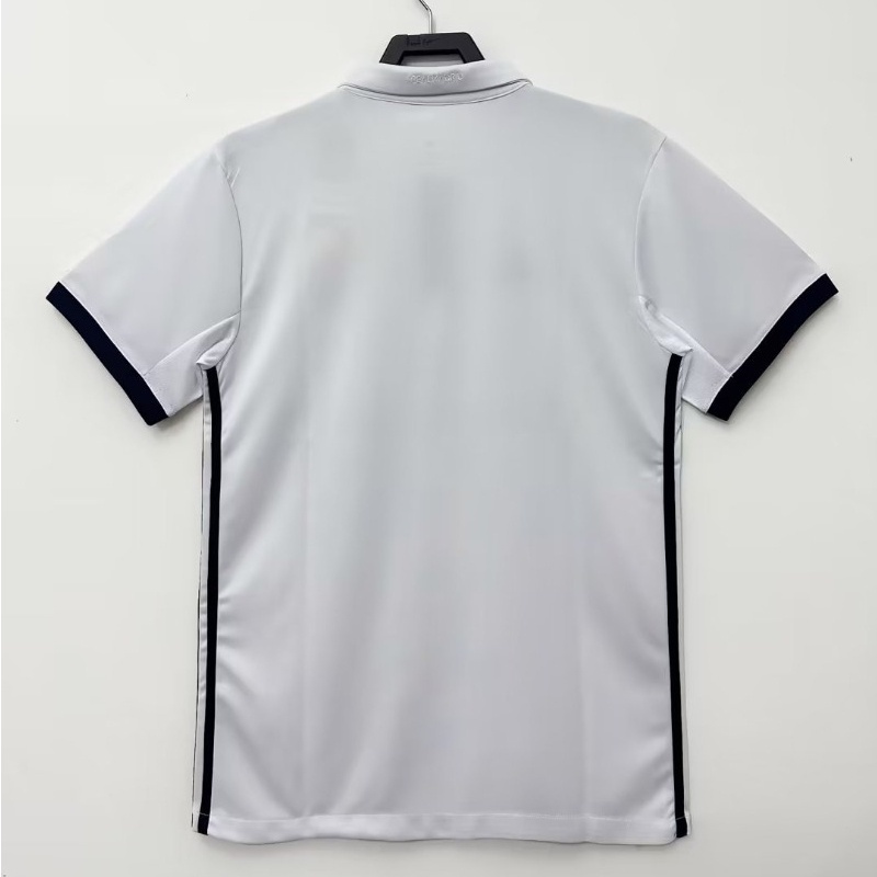 Áo Thun Tay Ngắn In Chữ real madrid Kiểu vintage Thời Trang 2016-17