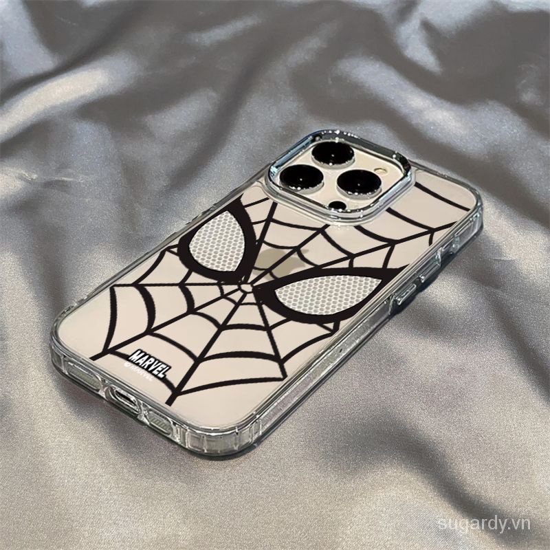 Ôp Điện Thoại Trong Suốt Hình spiderman Cho iphone 15 promax 15pro 15 14 13 12 11 pro max xr xsmax 14promax 13promax 14pro 13pro 12promax Ốp