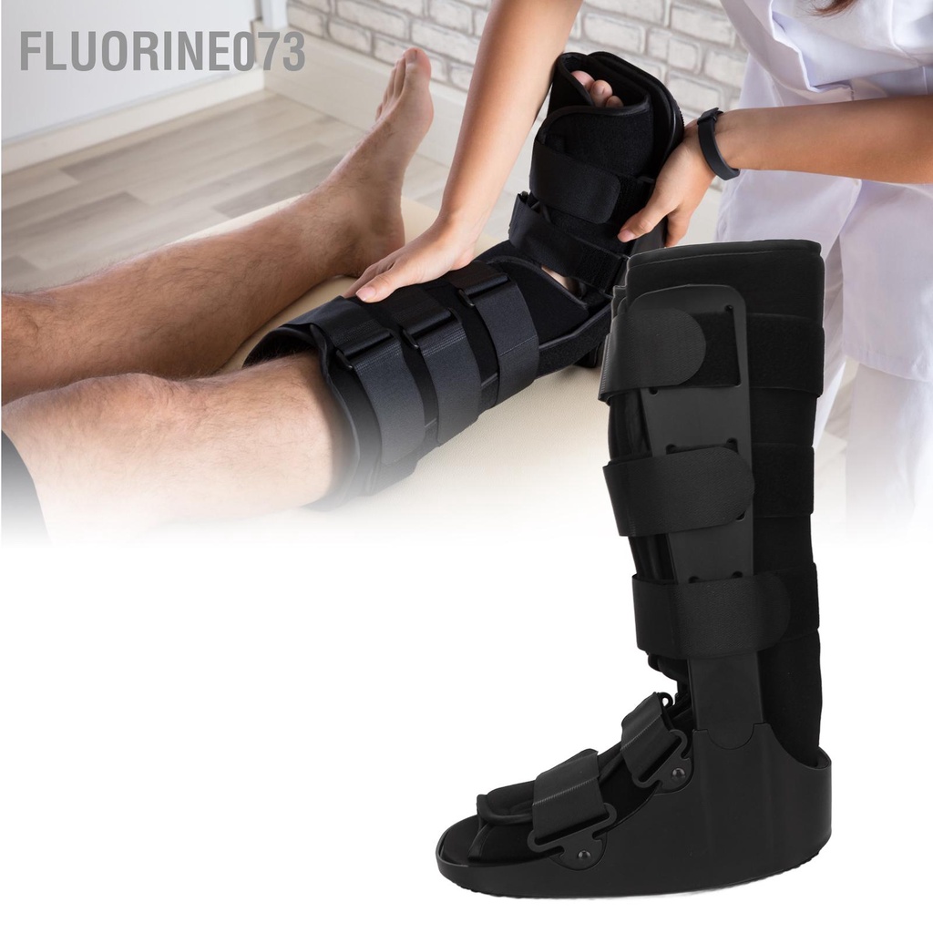 Fluorine073 Giày đi bộ cao dành cho người bị gãy chân Bong gân mắt cá Chỉnh hình xương y tế Vật tư đúc